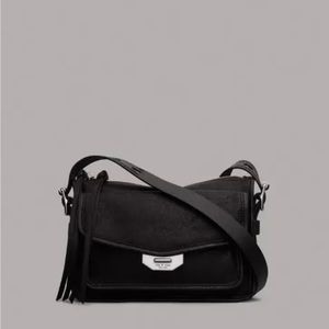 Authentic Rag and Bone black leather handbag